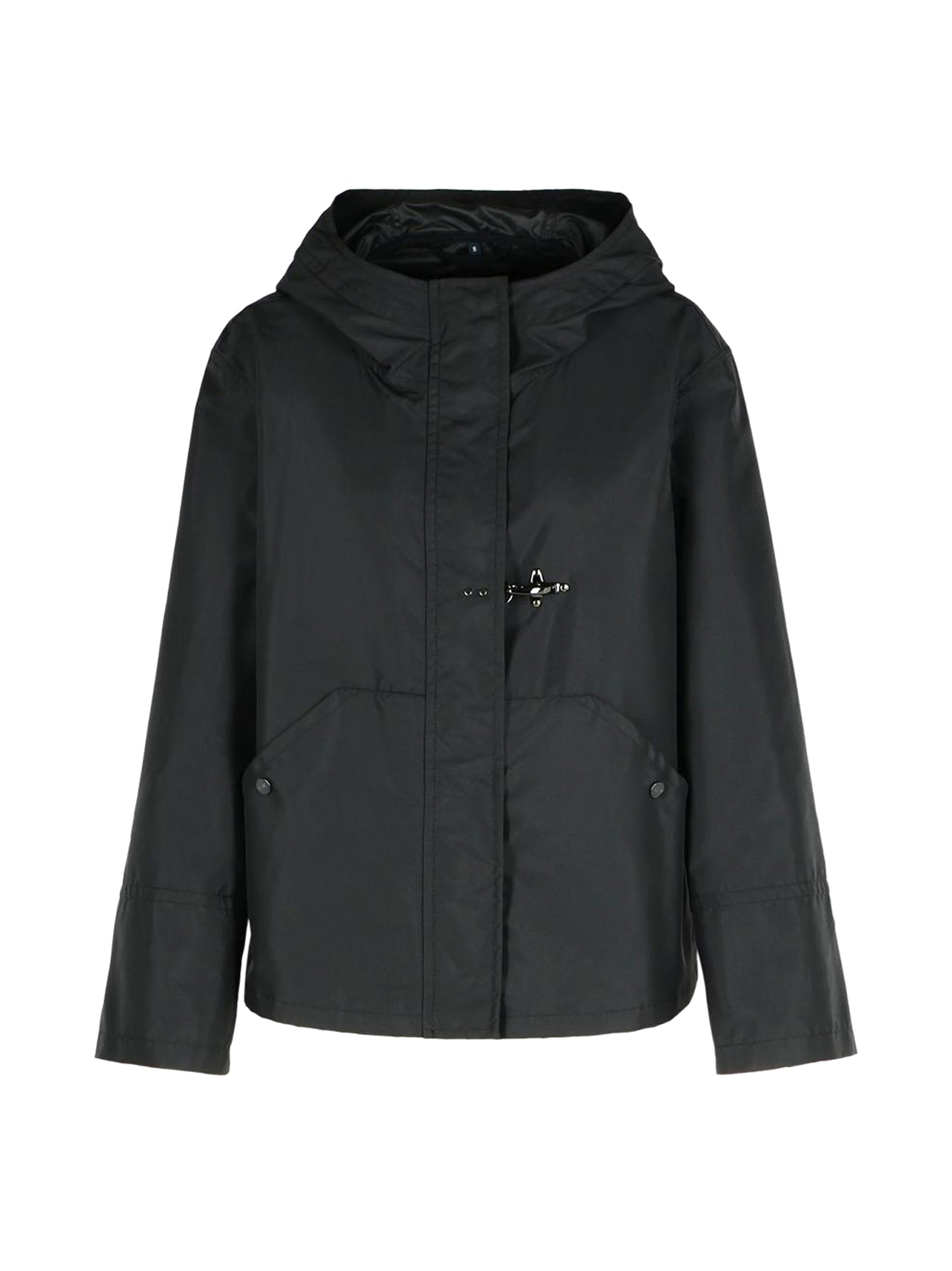 Parka Corto In Popeline Tecnico-1