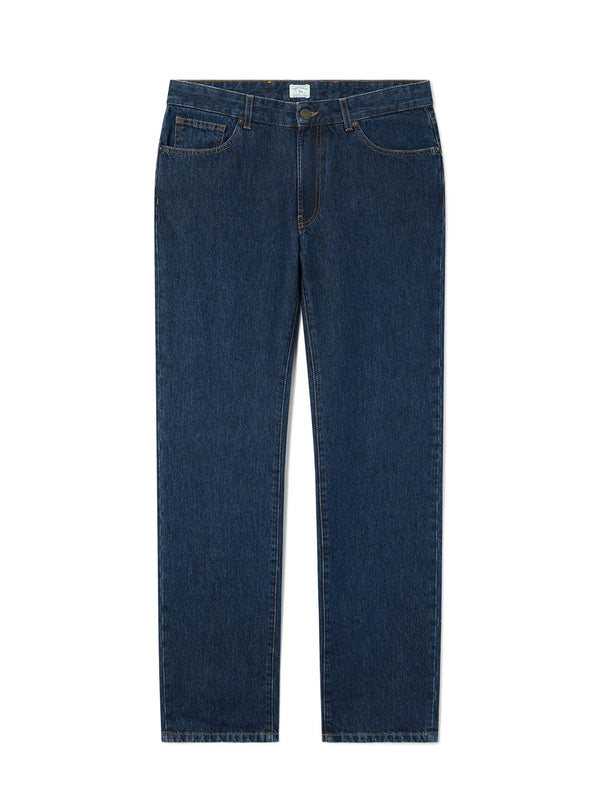 Saint Barth Jeans Riverdale Azzurri In Denim Con Finitura Stone Wash