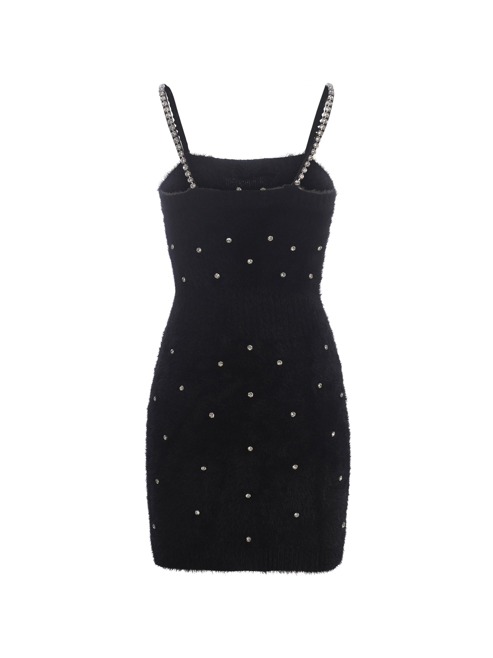 Mini Abito Inm Maglia Con Strass-2