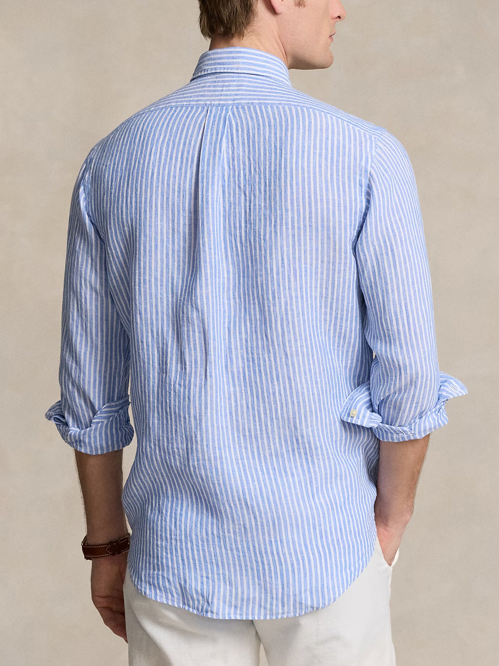 Camicia Sport Rigata-3