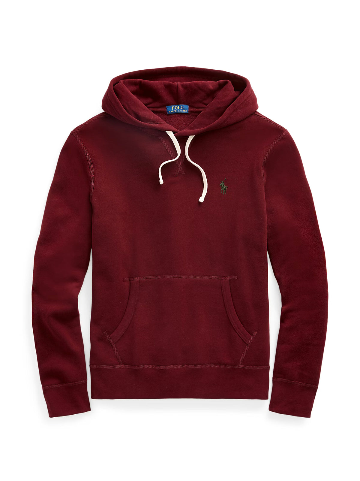 Polo Ralph Lauren Felpa Con Cappuccio Wine Red-1