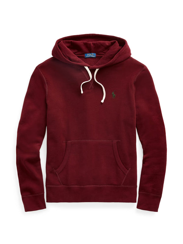 Polo Ralph Lauren Felpa Con Cappuccio Wine Red