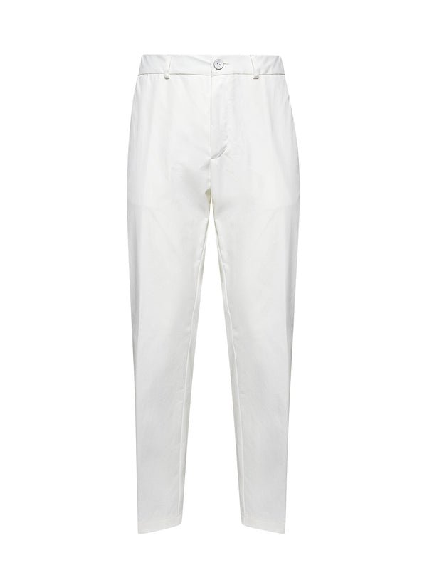Pantaloni Cotton Gamba Dritta