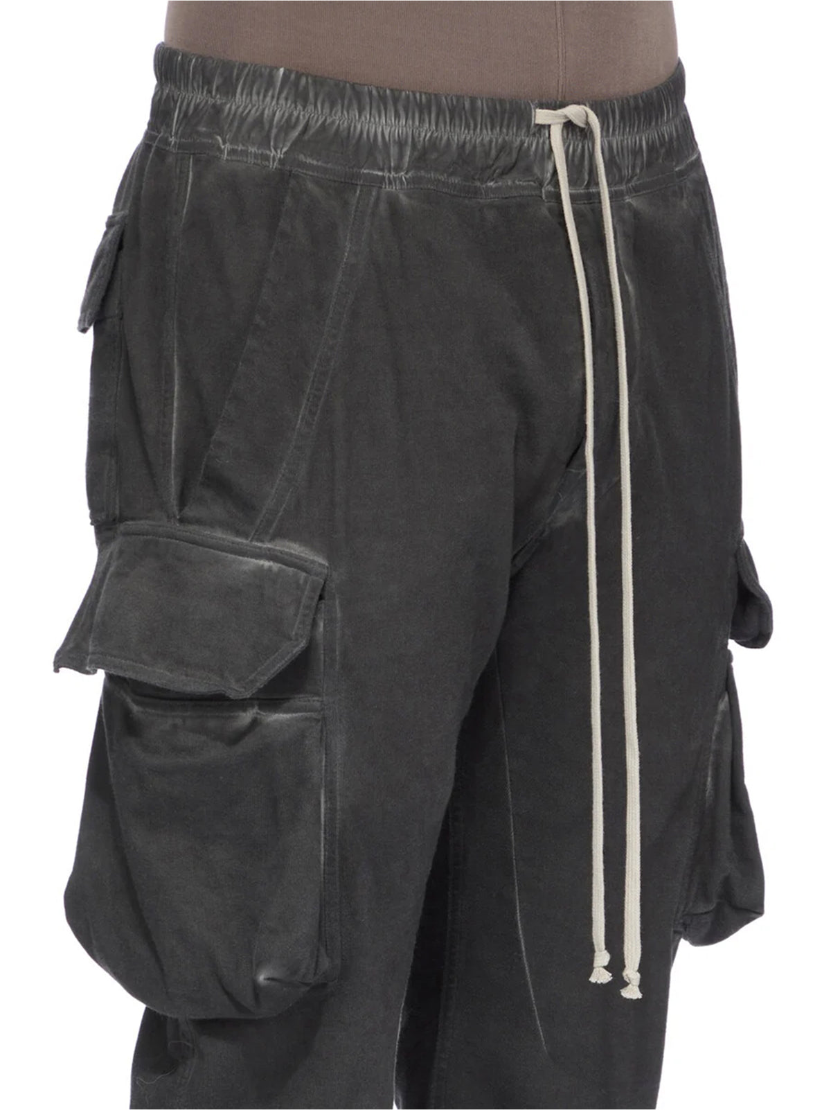 Drkshdw Pantaloni Mastodon Cut Faded Black-4