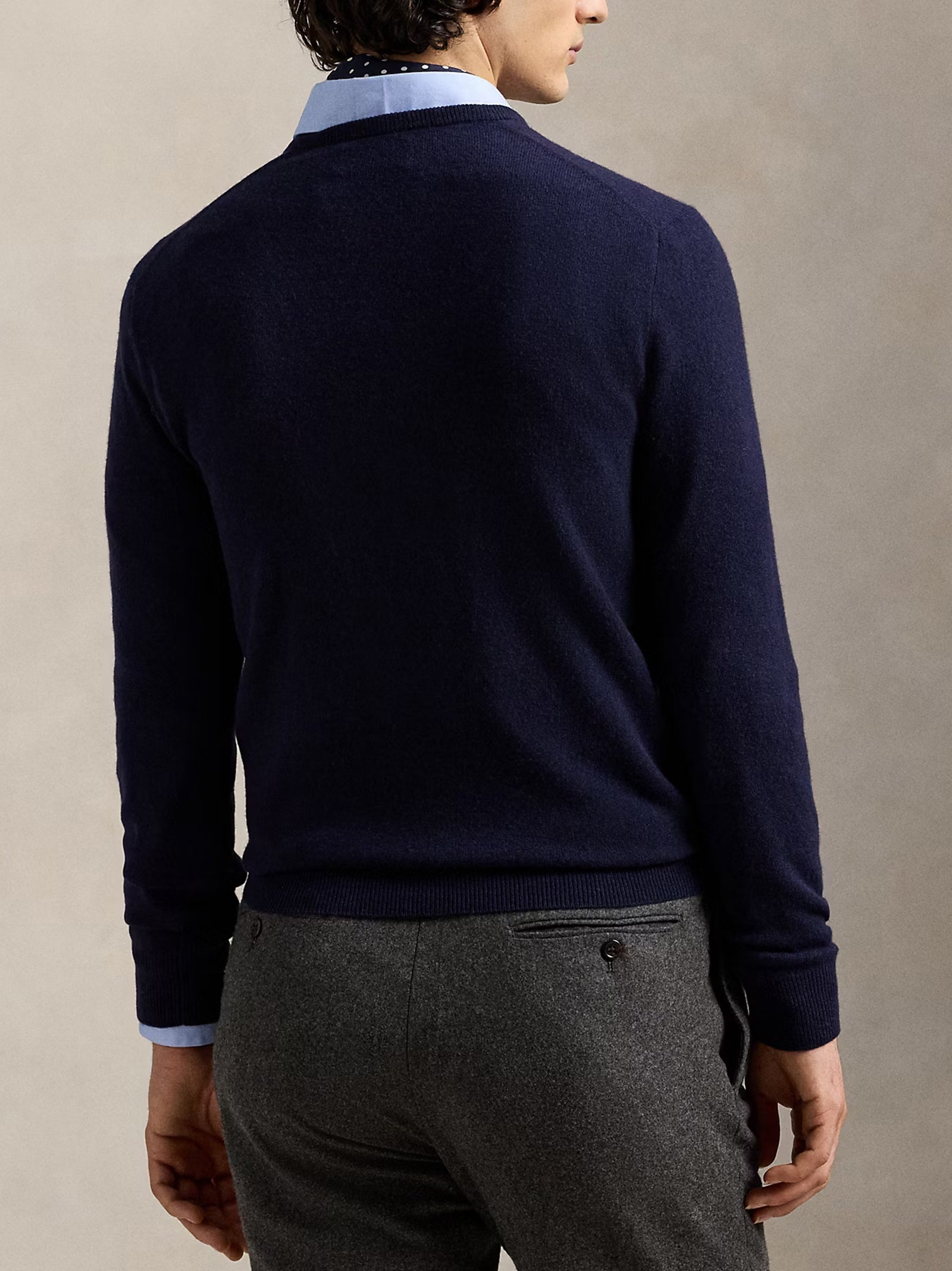 Polo Ralph Lauren Maglia In Lana A Girocollo Nero-3