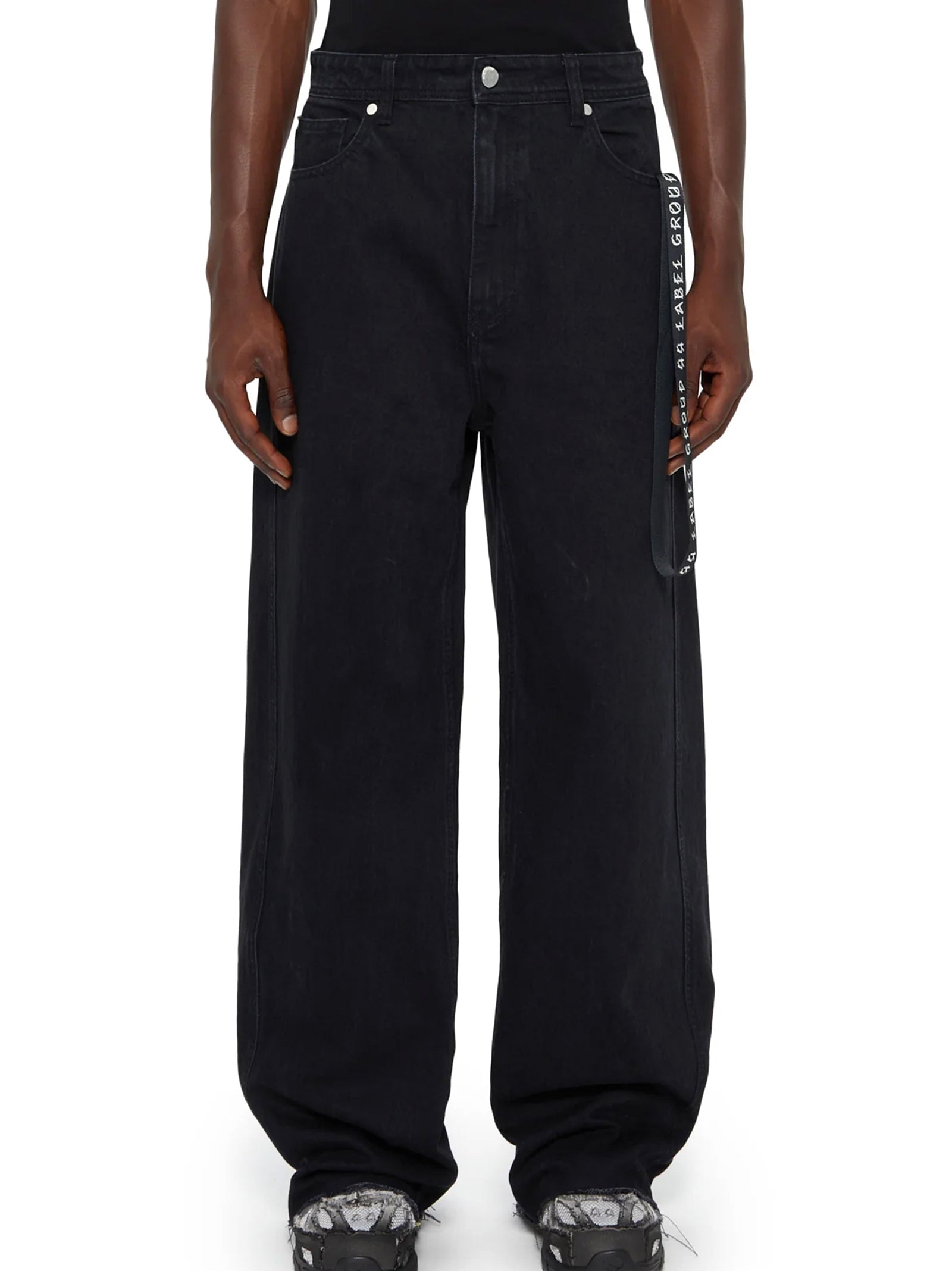 Jeans Black Denim-1