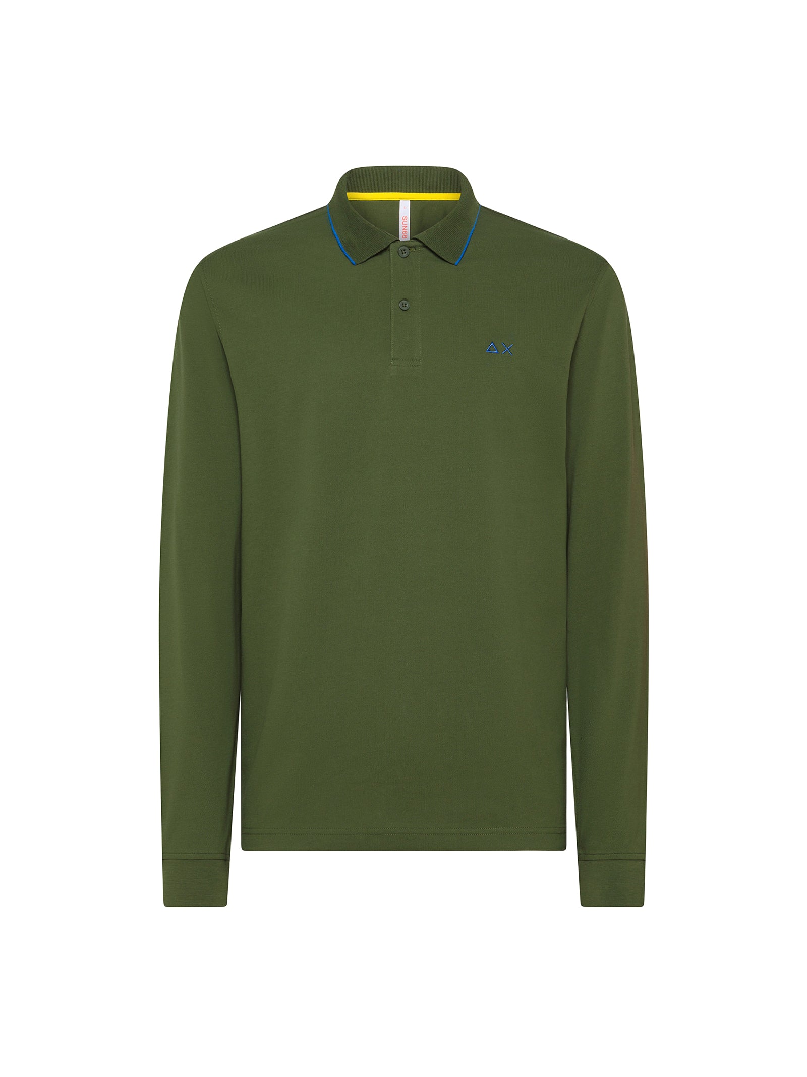 Polo Maniche Lunghe Small Stripes-1