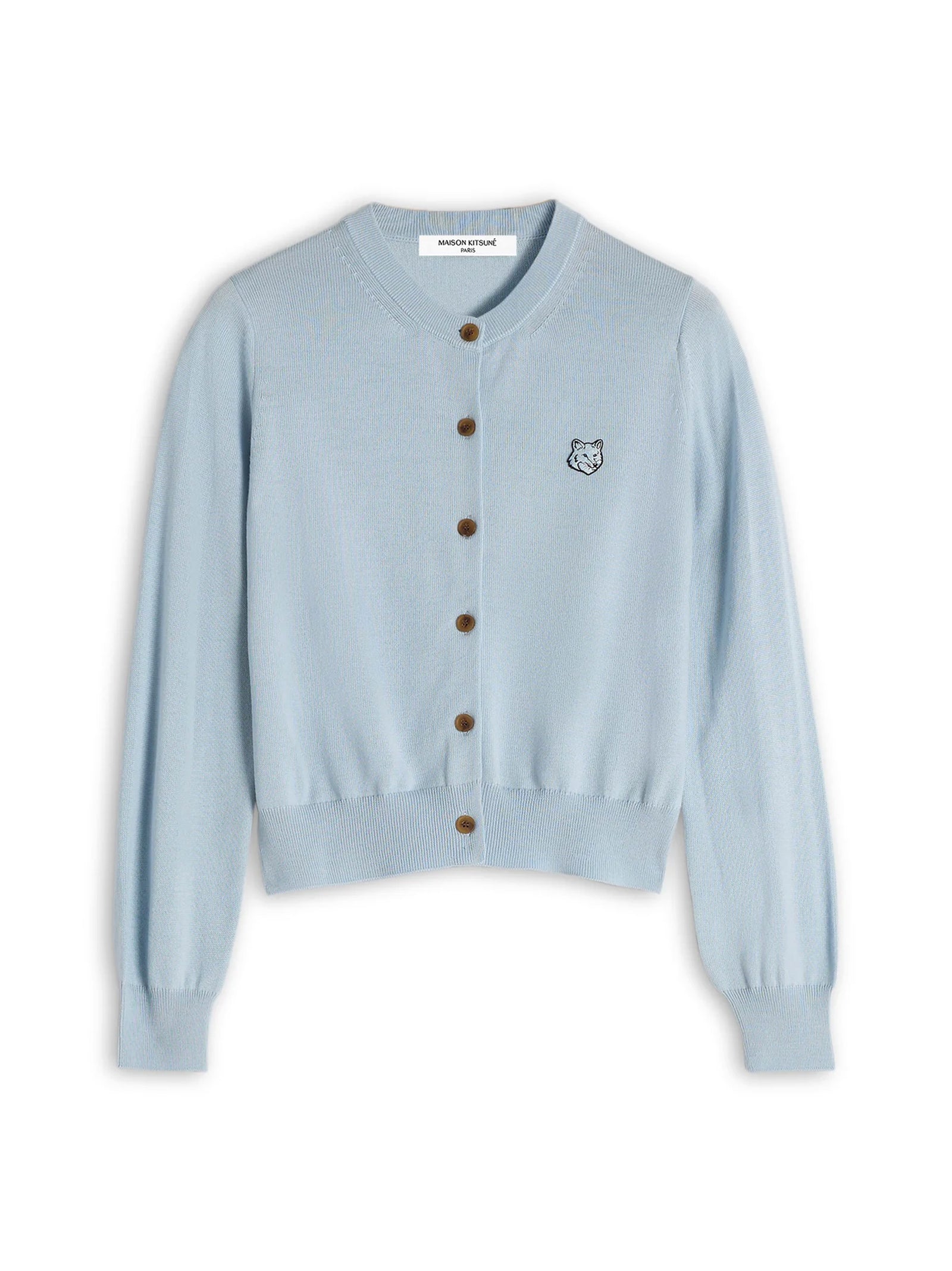Bold Fox Head Patch Regular Cardigan-1