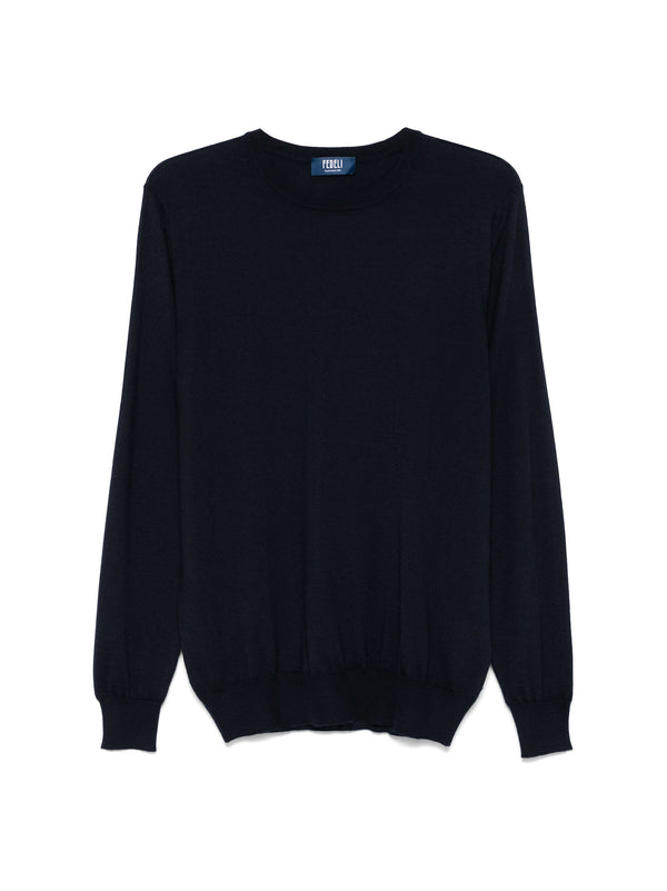 MAGLIONE GIROGOLA IN SETA -FEDELI-7UI07119 13