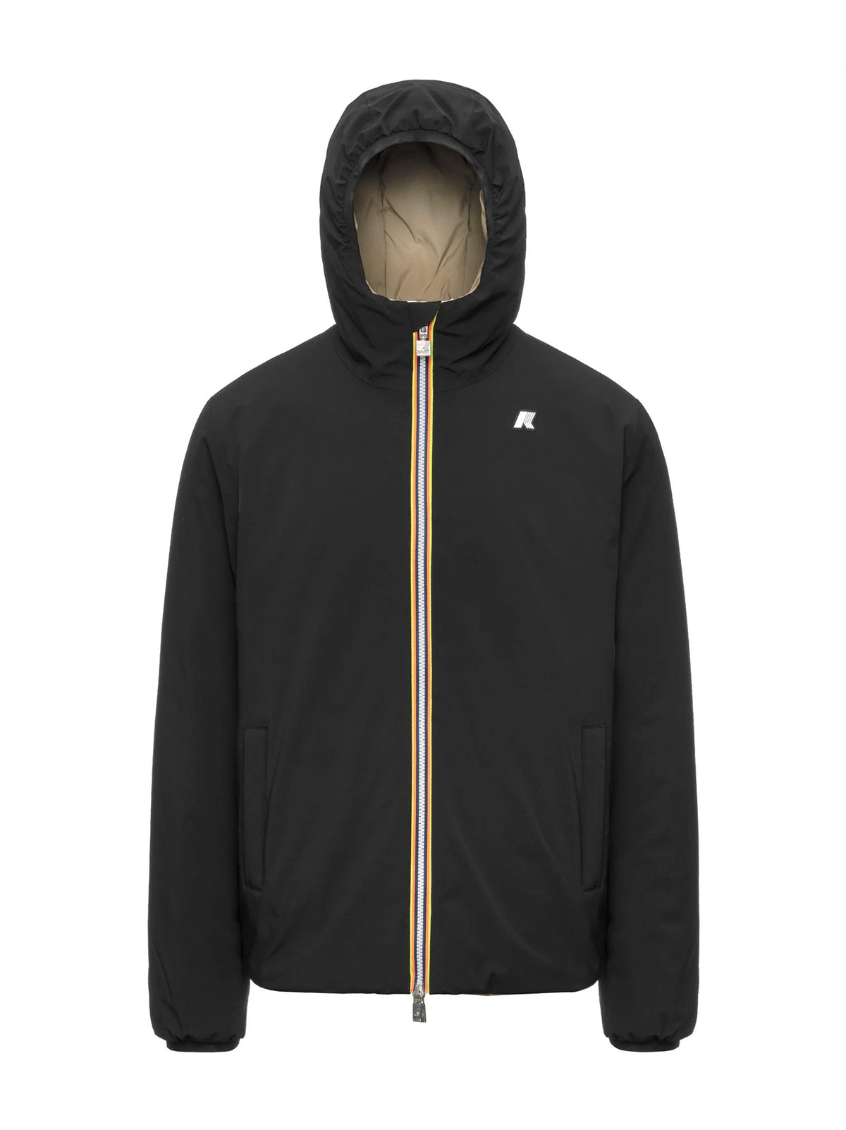 K-Way Jack St Warm Double Black Pure - Green Army-1