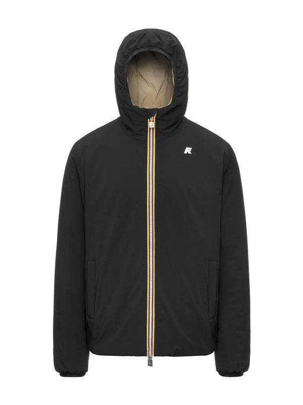 K-Way Jack St Warm Double Black Pure - Green Army