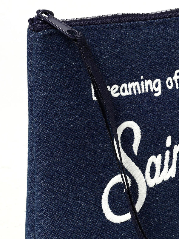 Pochette Saint Barth Aline Denim W-2