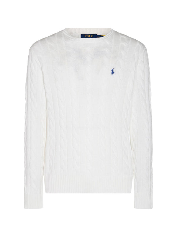Maglia Girocollo Trecce