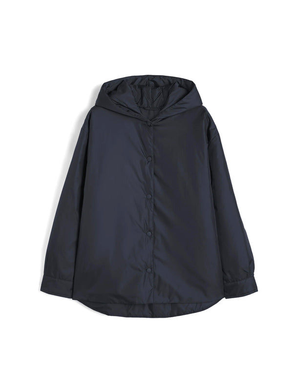 Aspesi Giubbotto Beth Con Cappuccio Nero