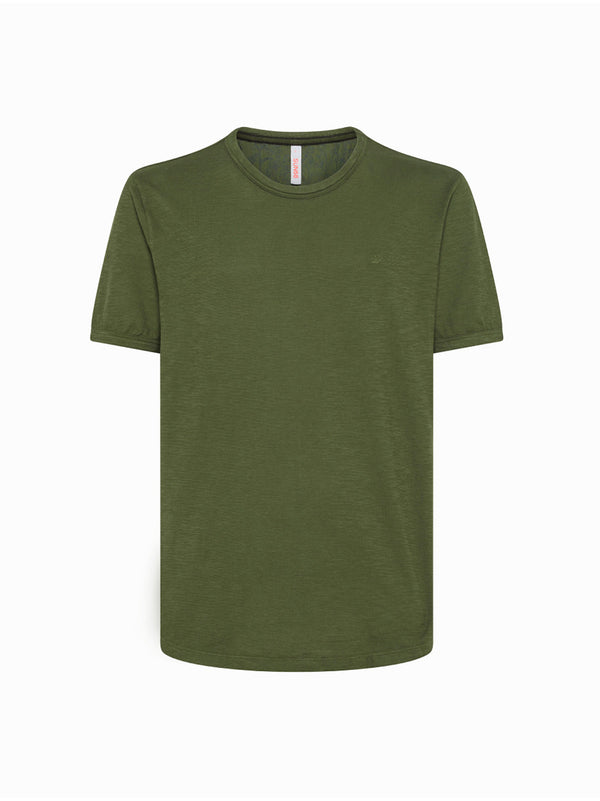 T-Shirt Round Bottom Maniche Corte