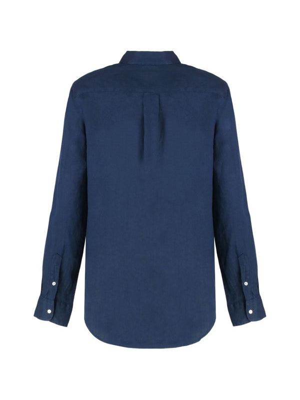 Camicia In Lino Classic-Fit-2