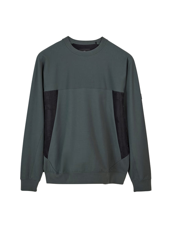 Stretch Terry Crew Sweatshirt