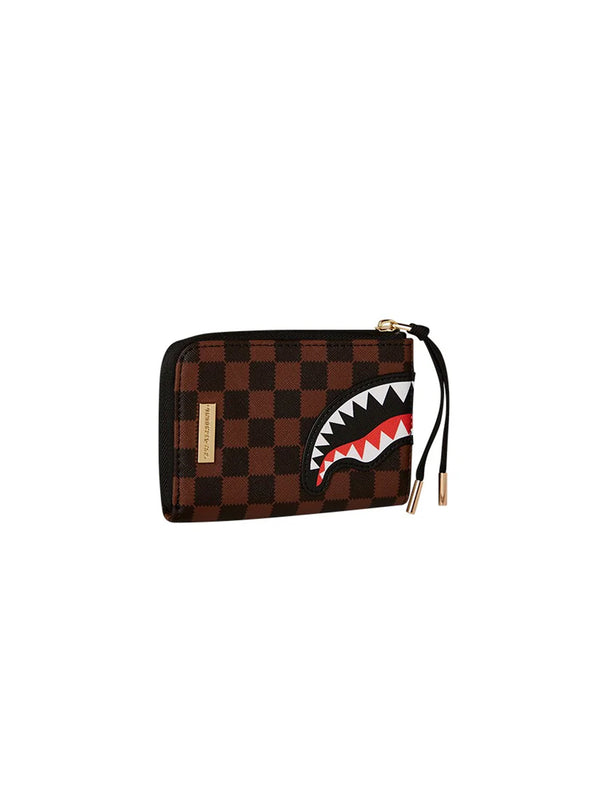 Portafogli Sprayground Sawtooth Sharks In Paris Wallet Marrone-2
