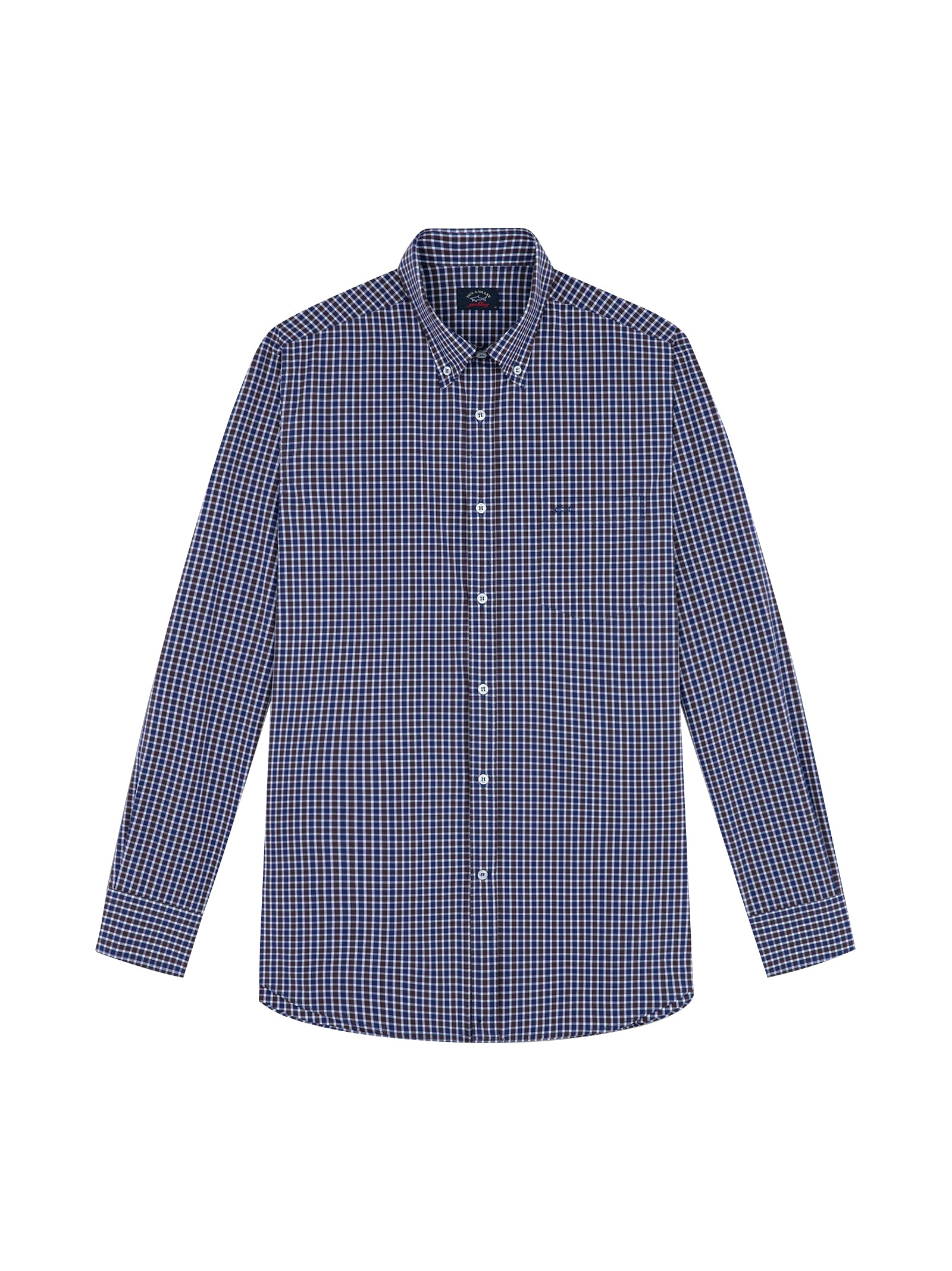 Camicia In Popeline Di Cotone Quadri-1