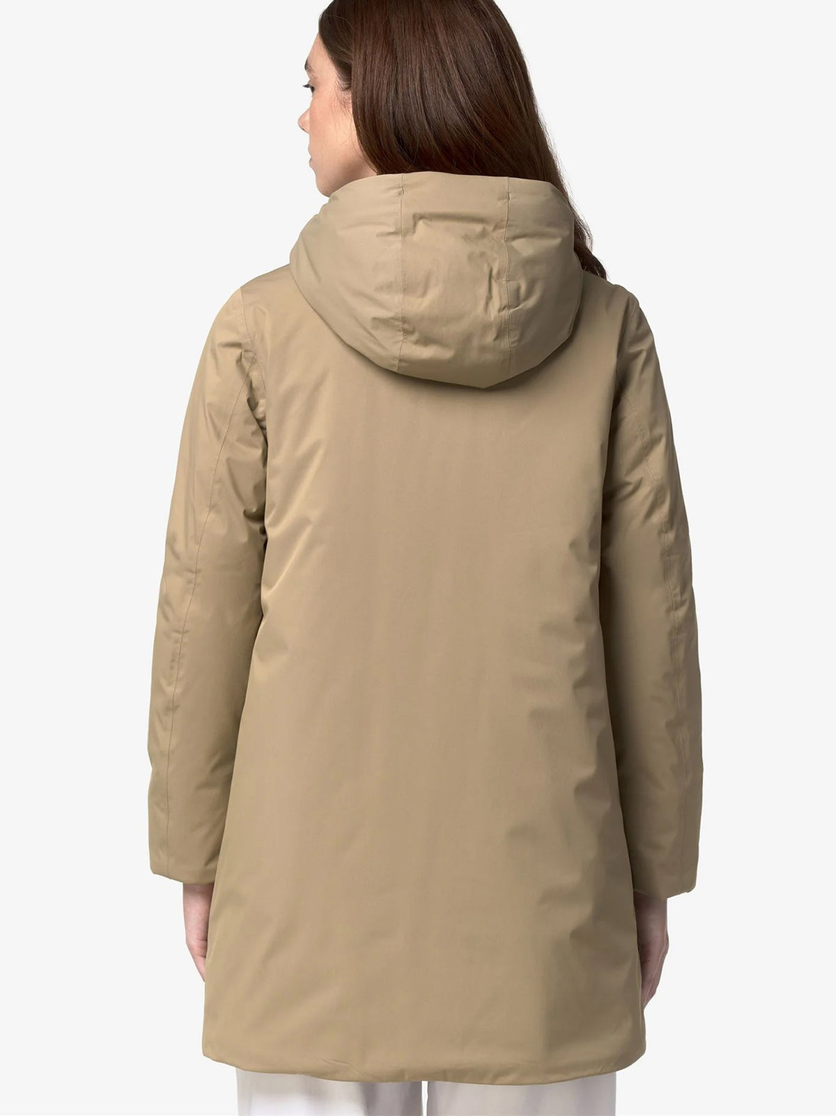 K-Way Giacca Sophie Twill Soft Beaver-3