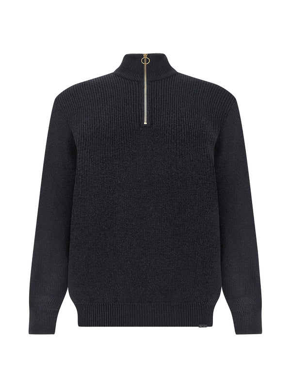 Paul&Shark Maglia Mezza Zip Lana Blu