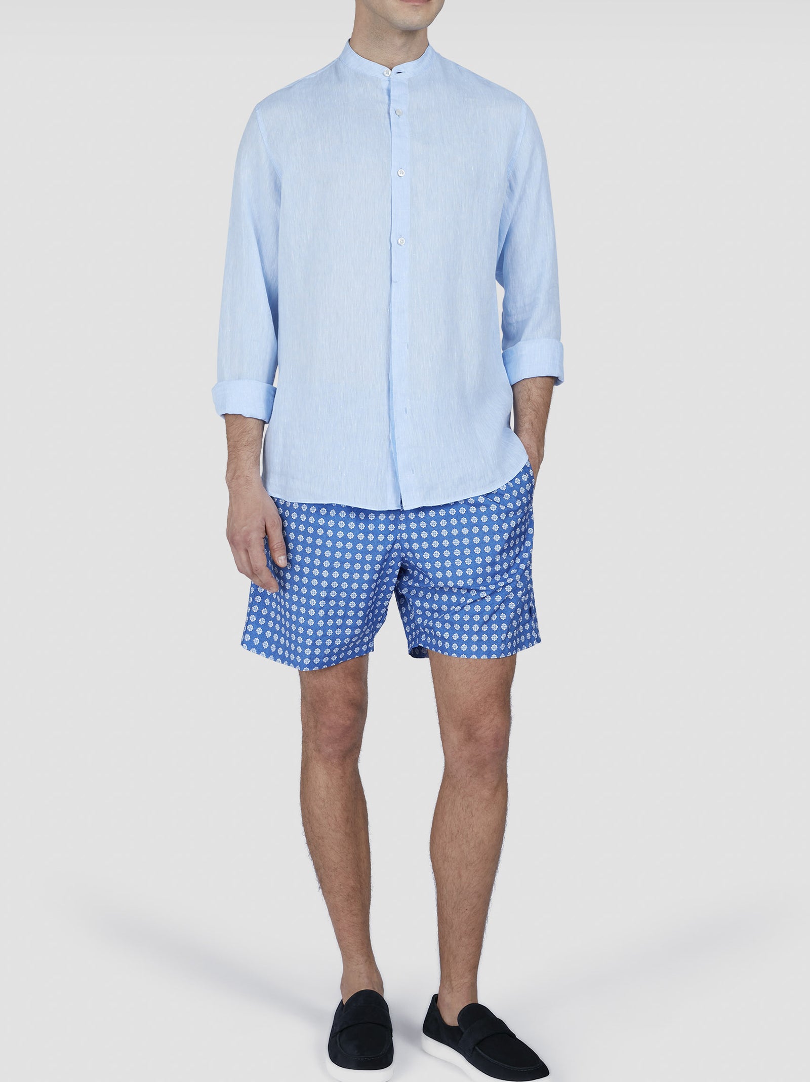 Costume Da Bagno Con Micro-Stampa Allover-2