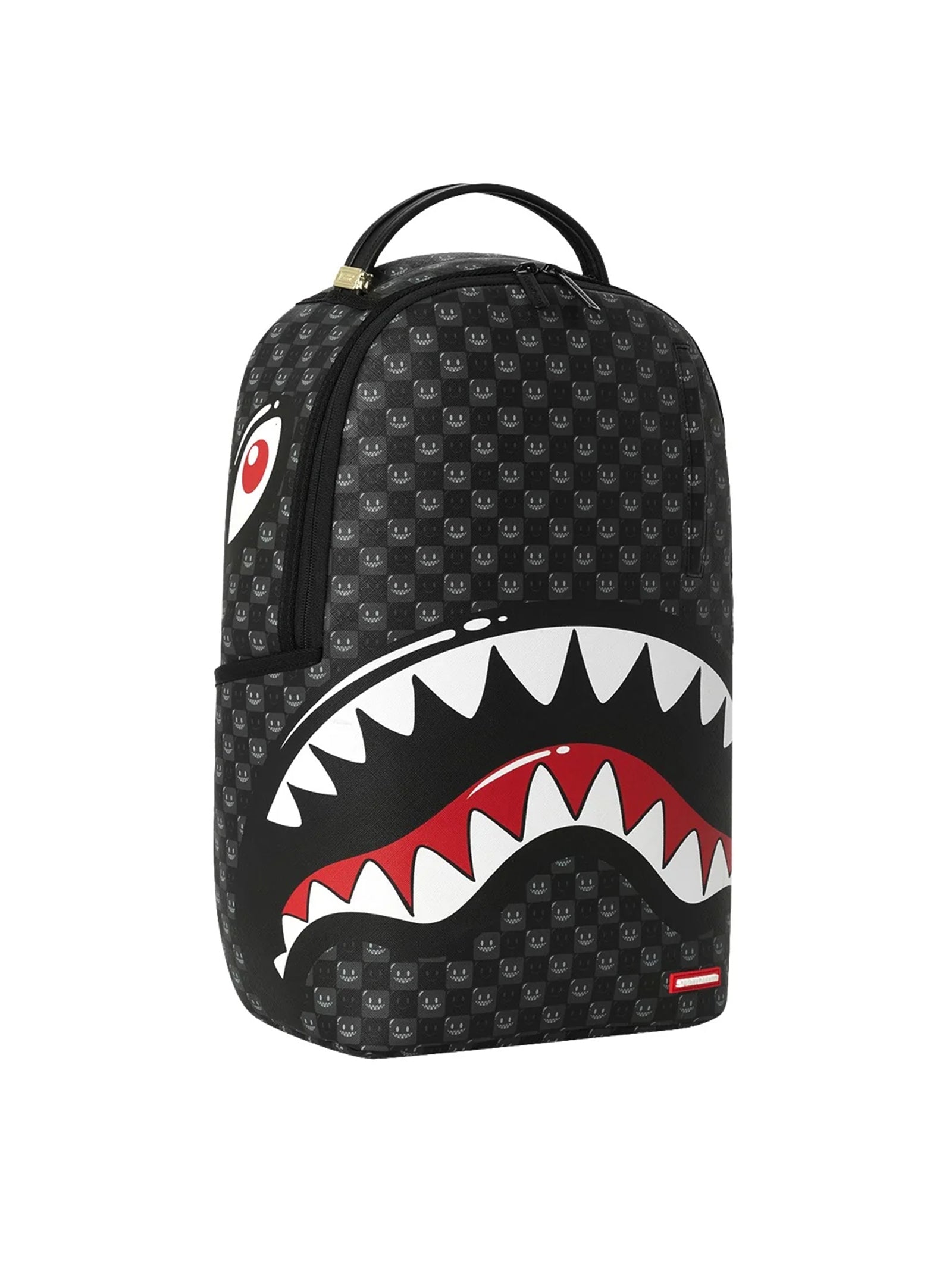Sprayground Sharks In Paris Wtf Bubbly Black Check Zaino-2