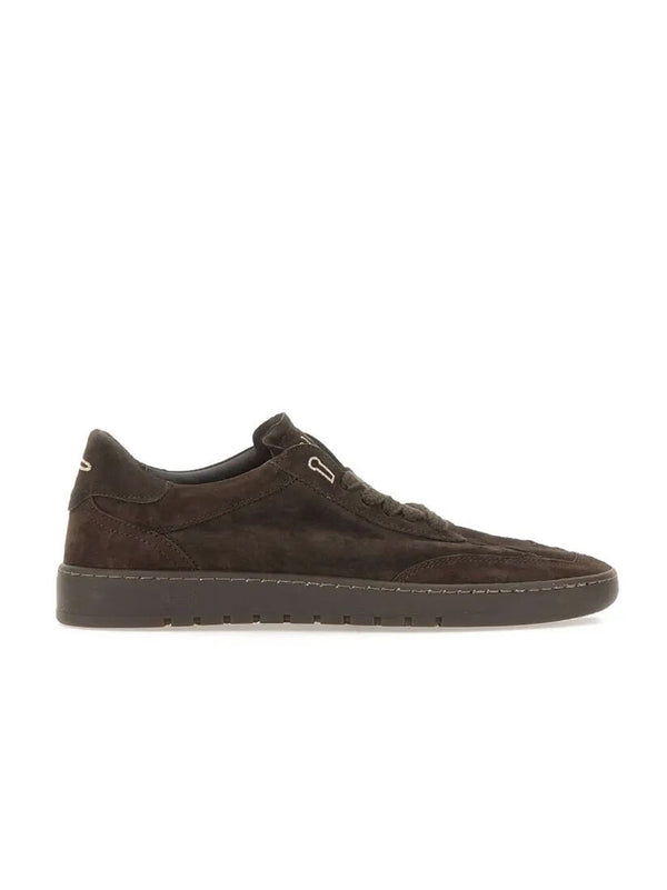 Piumha Studio Sneakers In Pelle Scamosciata Marrone