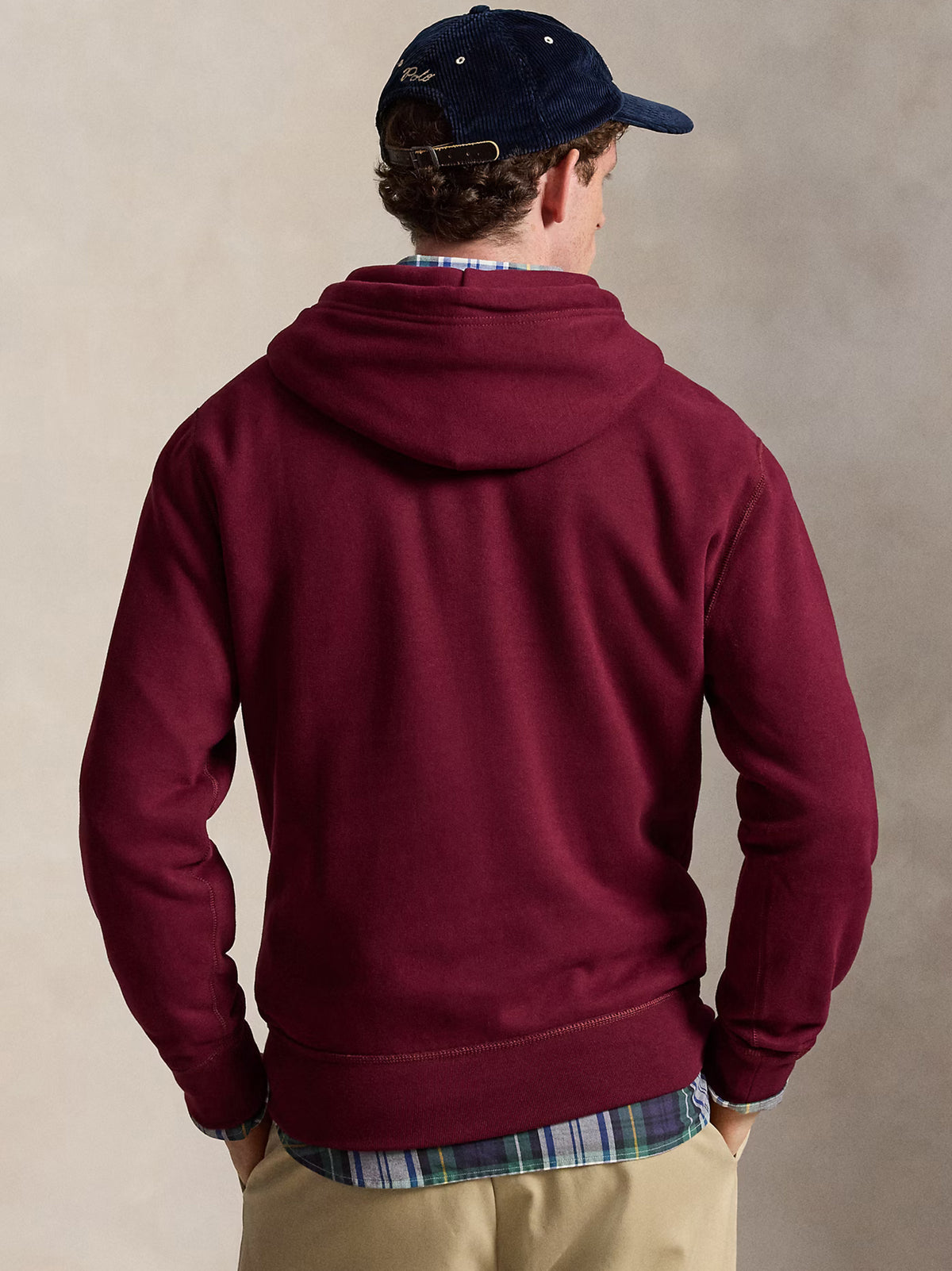 Polo Ralph Lauren Felpa Con Cappuccio Wine Red-3