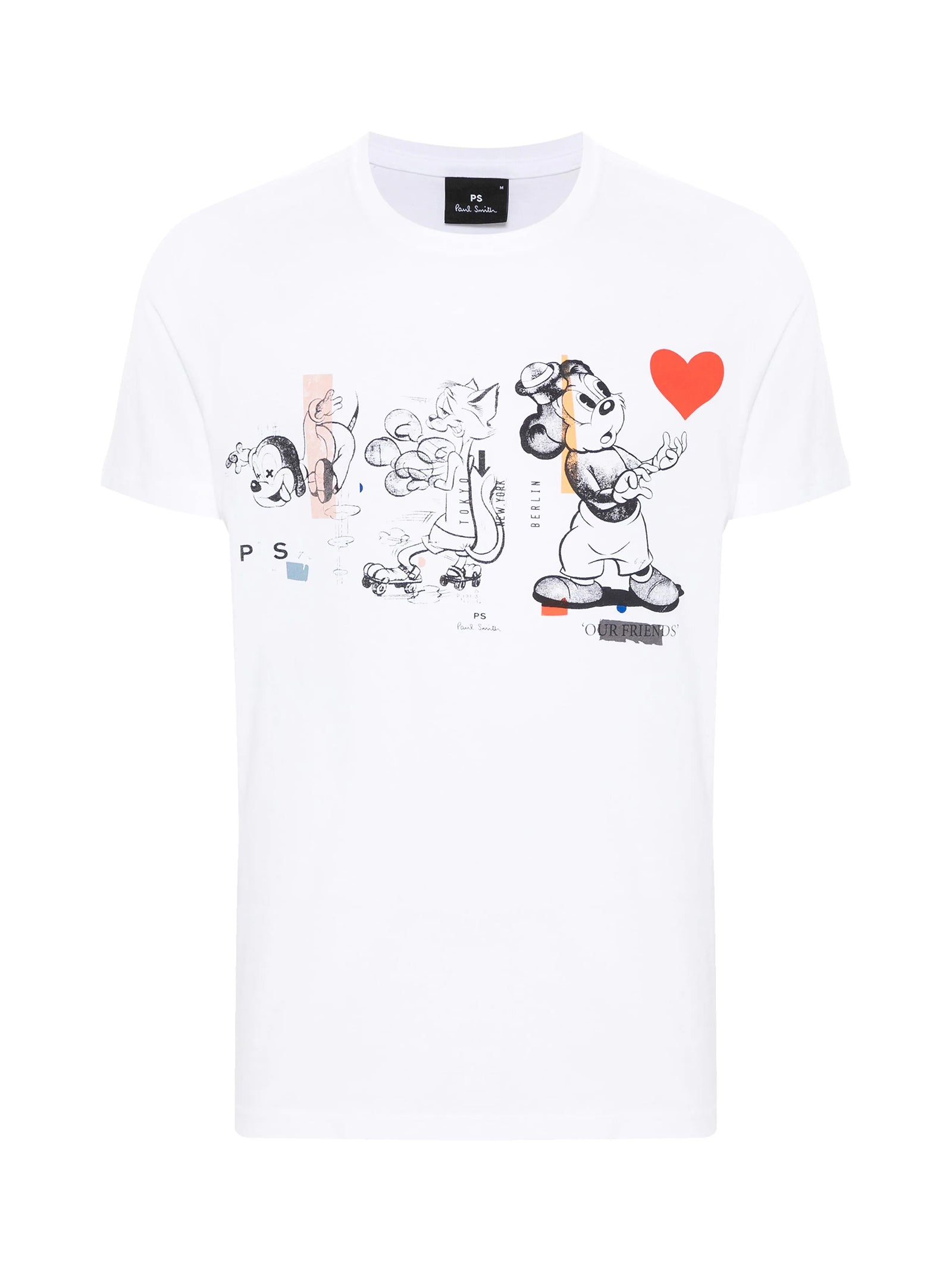 Slim Fit T Shirt Cartoon-1