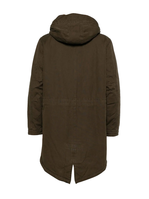 Aspesi Parka Fuller In Tela Di Cotone Cerata-2