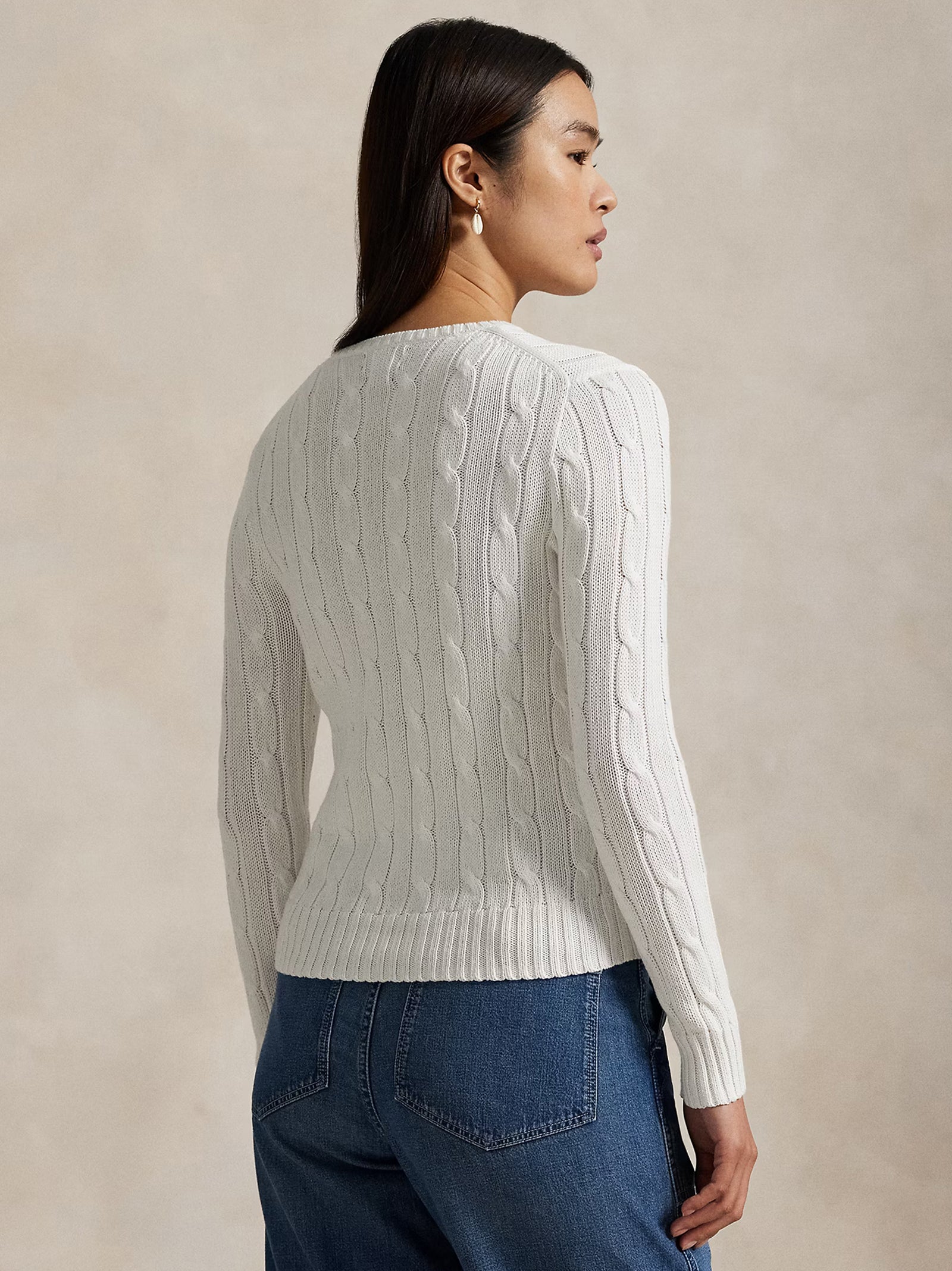 Maglia A Girocollo In Cotone A Trecce-3