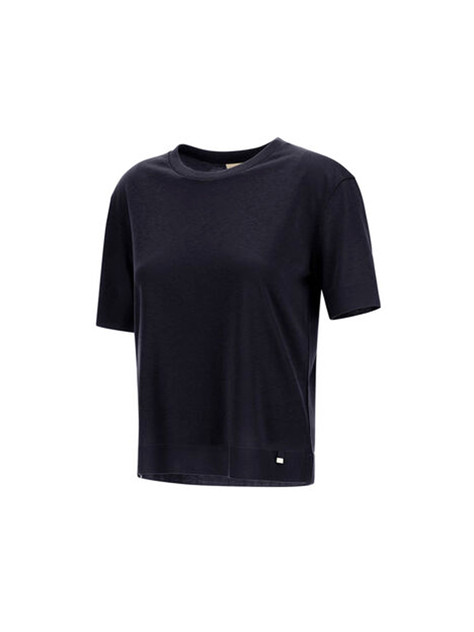 Herno T-Shirt In Glam Knit Effect Blu-3