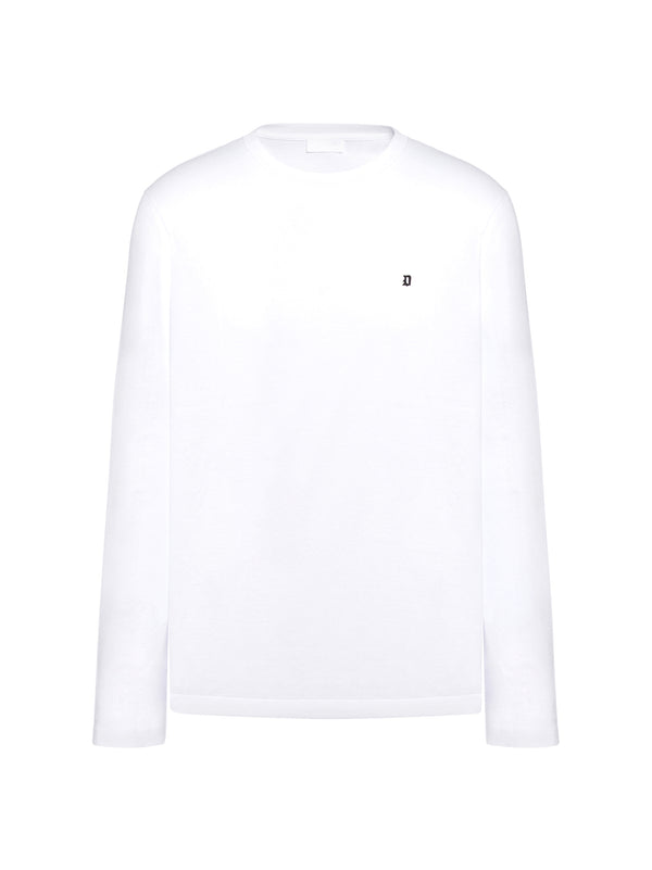 Dondup T-Shirt Girocollo Regular In Jersey Di Cotone