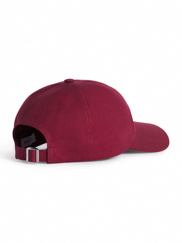 Maison Kitsune Baby Fox Cap Red Brown-2