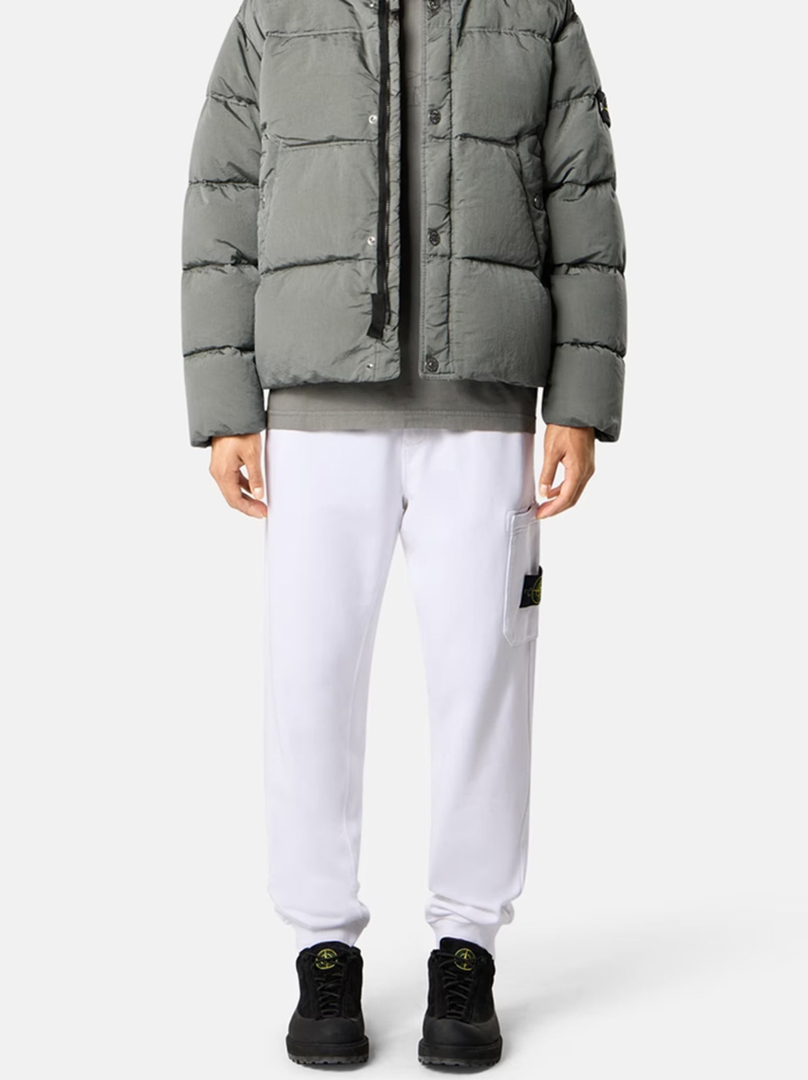 Pantalone Jogger Vestibilità Slim Con Tasca Cargo-3