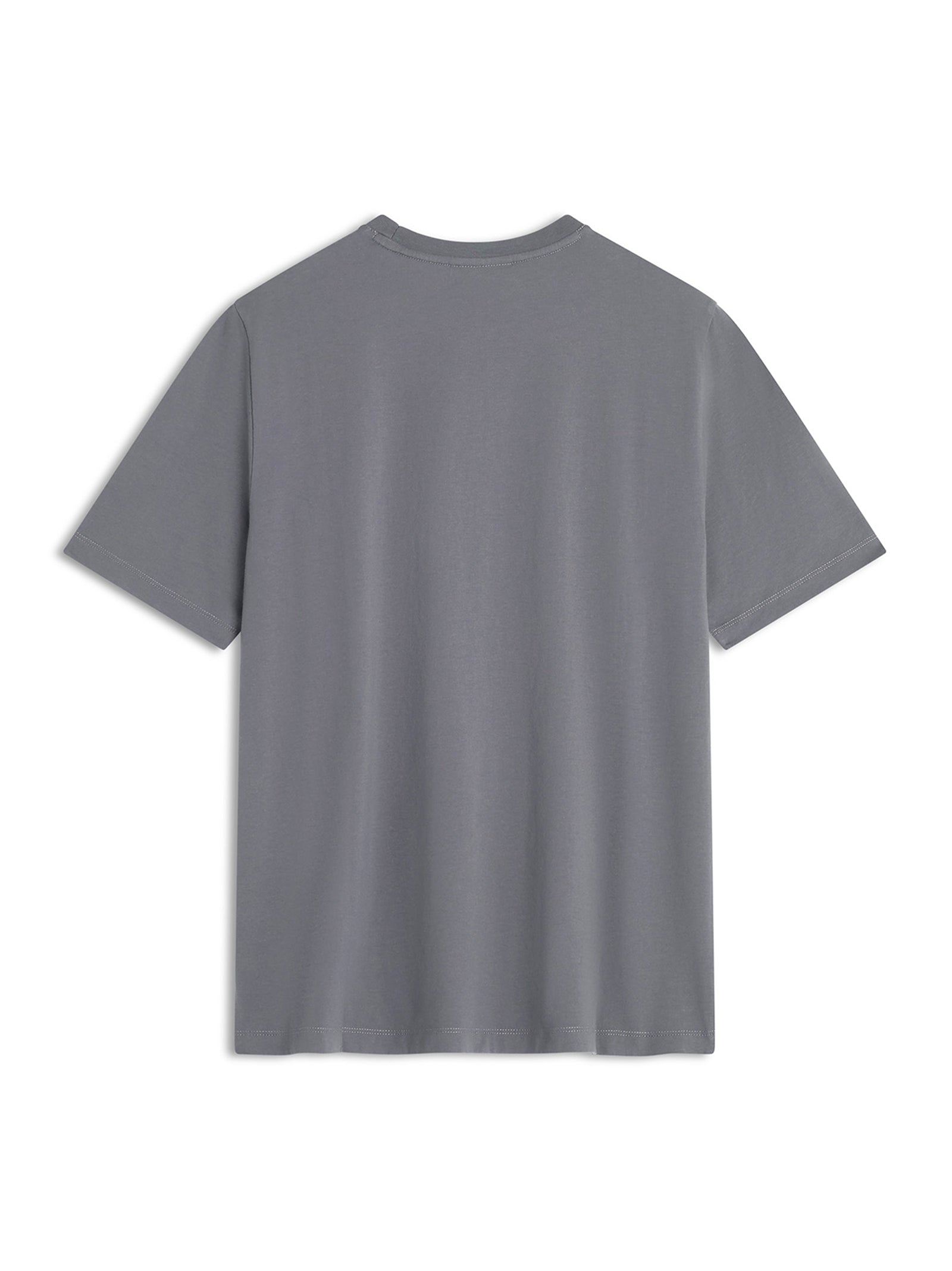 Maison Kitsune Fox Head Regular Tee-Shirt Charcoal-2