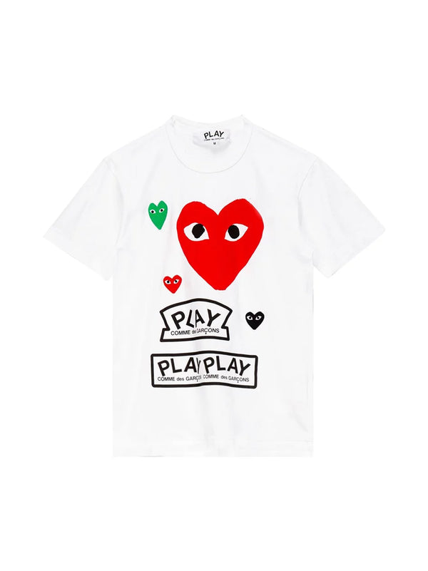 T-shirt Multi Heart