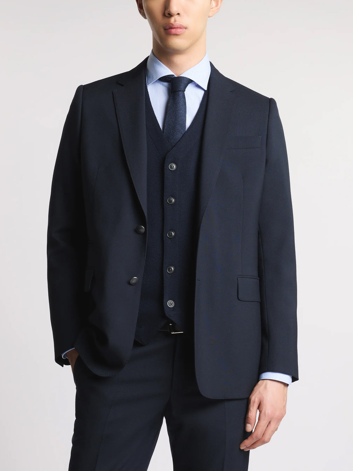 Fay Giacca Travel Antipiega Blu-2
