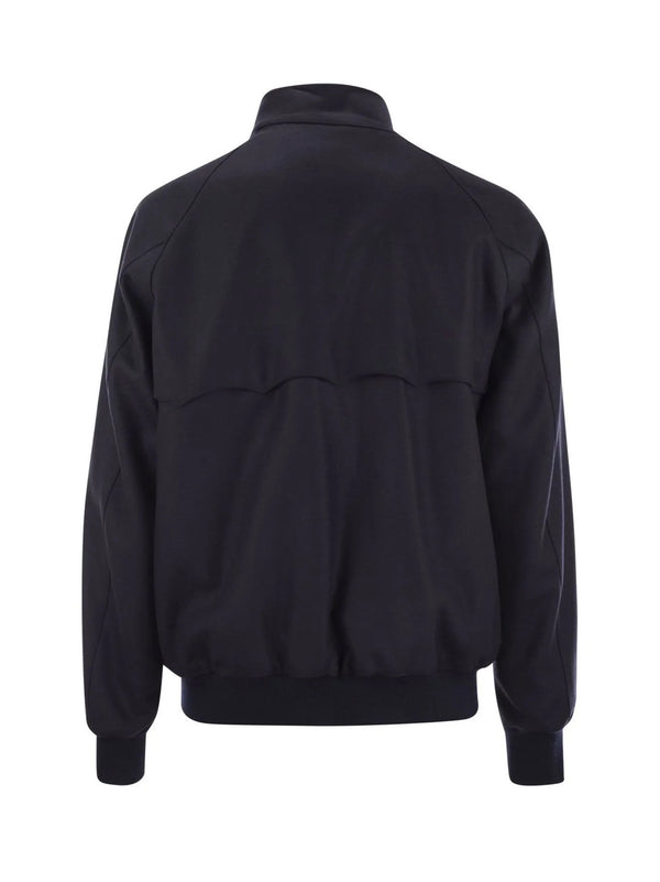 Baracuta Giubbino G9 Melton Deep Blue-2