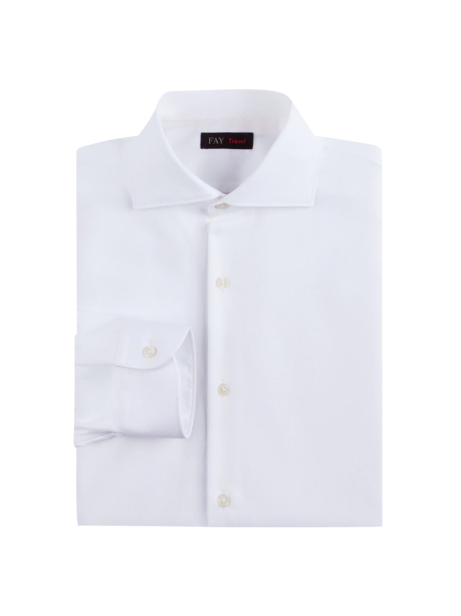 Camicia Travel Regular Fit In Cotone-1