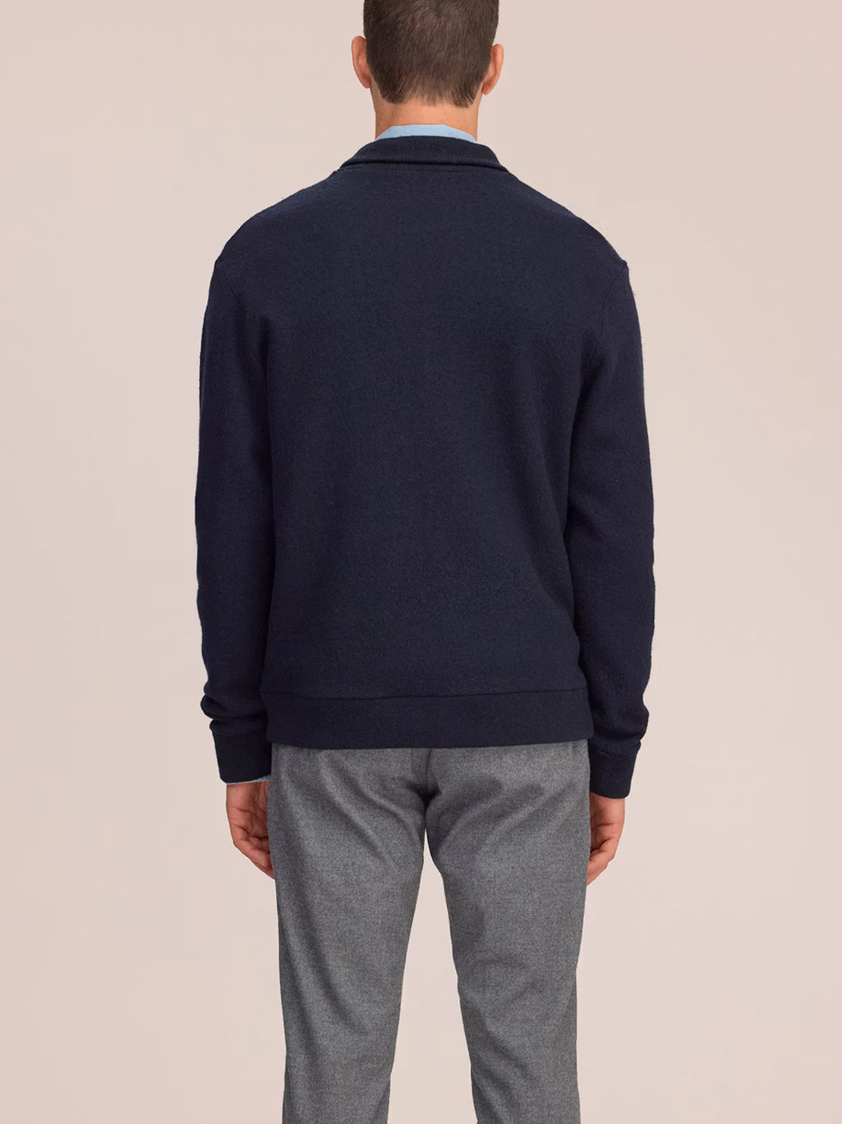 Nn.07 Boiled Full Zip Blue-3