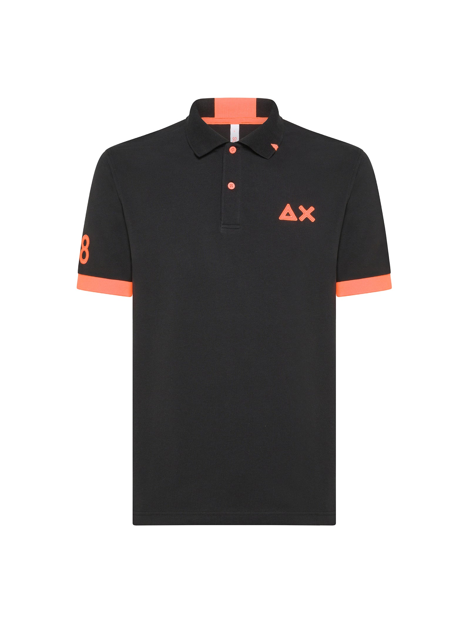 Polo Logo Fluo-1