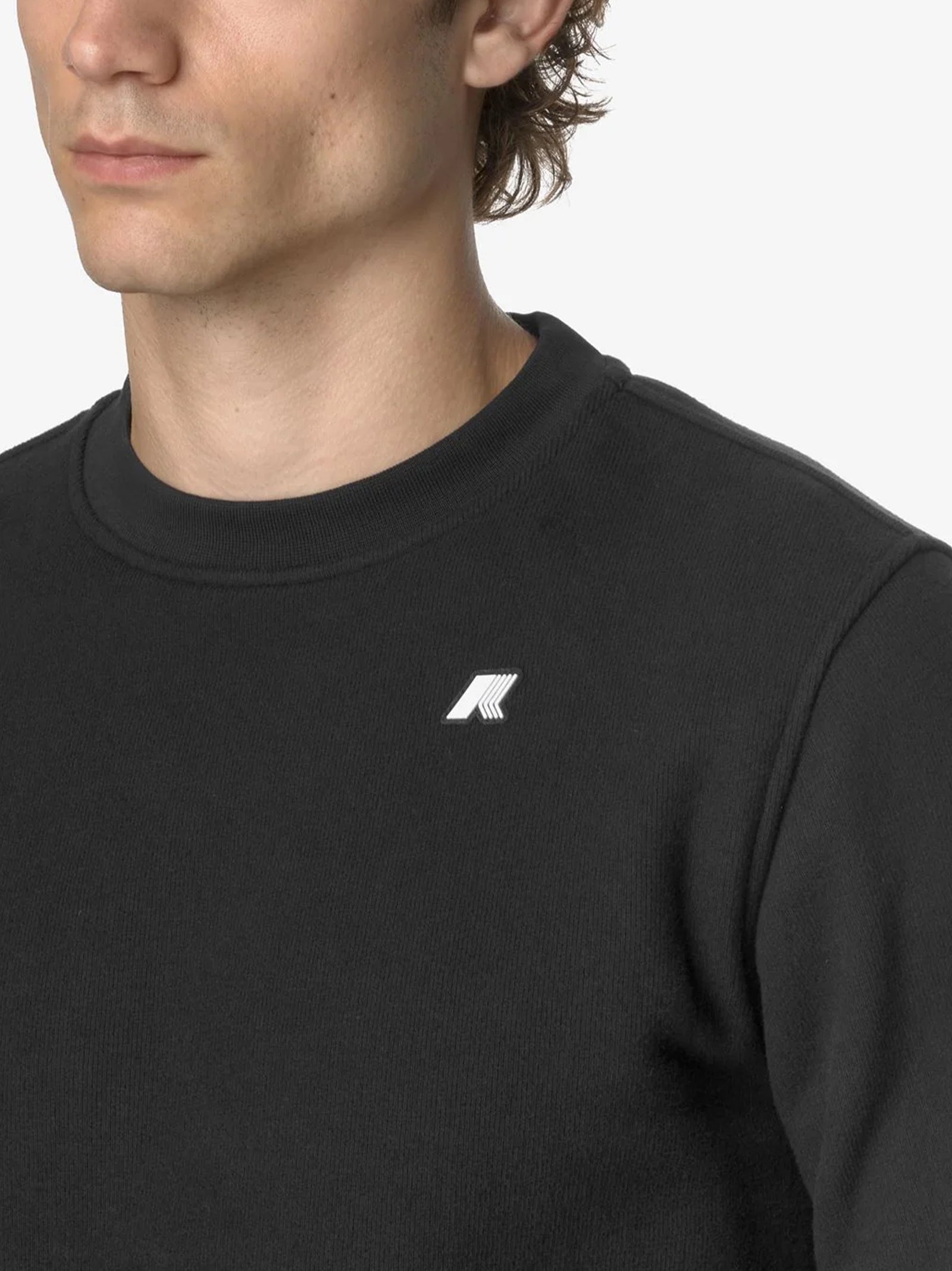 K-Way Baptiste Heavy Fleece Black Pure-4