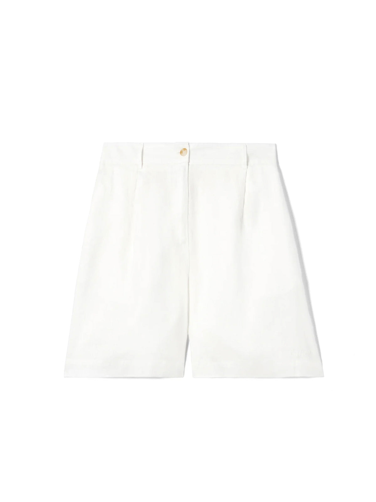Shorts Maggy In Lino Bianco-1