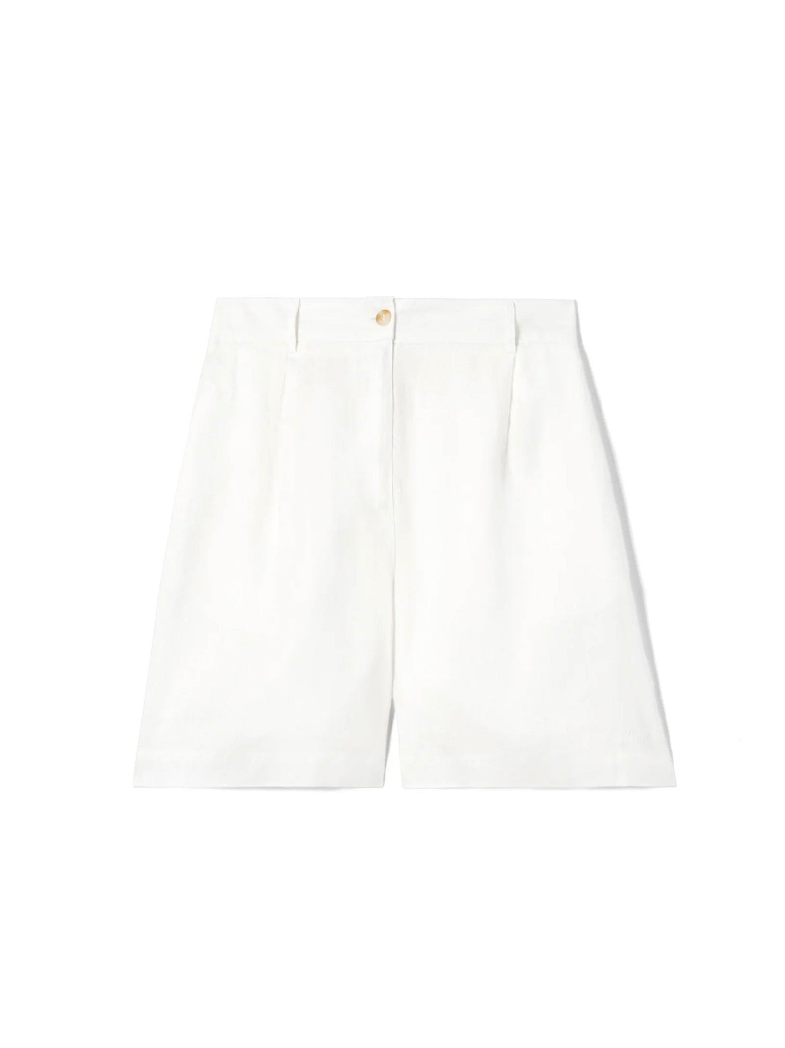 Shorts Maggy In Lino Bianco-1