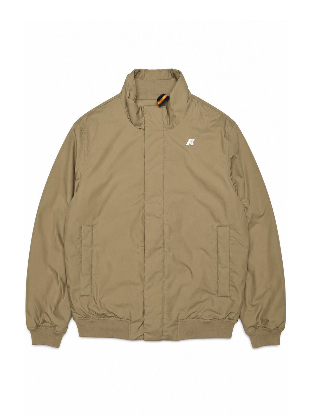 K-Way Giacca Arsene Warm Micro Canvas Beige Khaki-1
