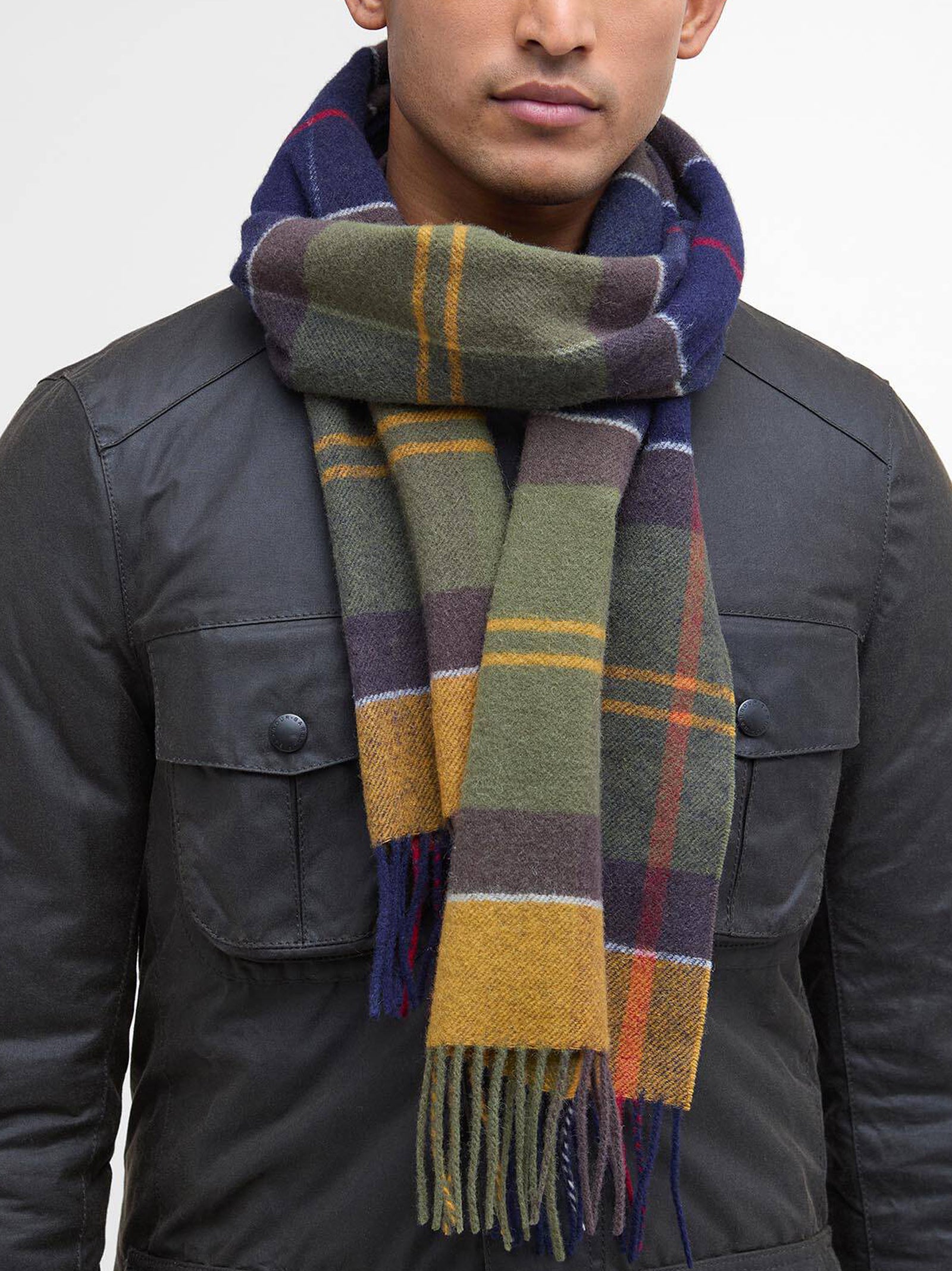 Barbour Inverness Tartan Scarf-2