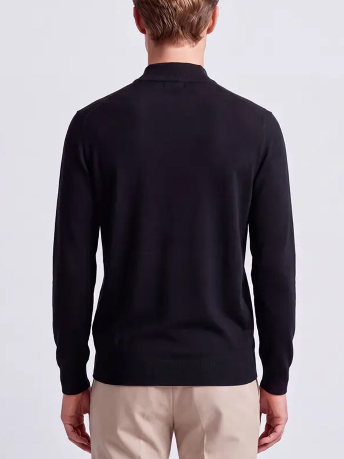 Drumohr Maglione Lupetto In Lana Merino Blue-3