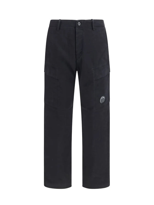 Cp Company Pantalone Cargo Nero